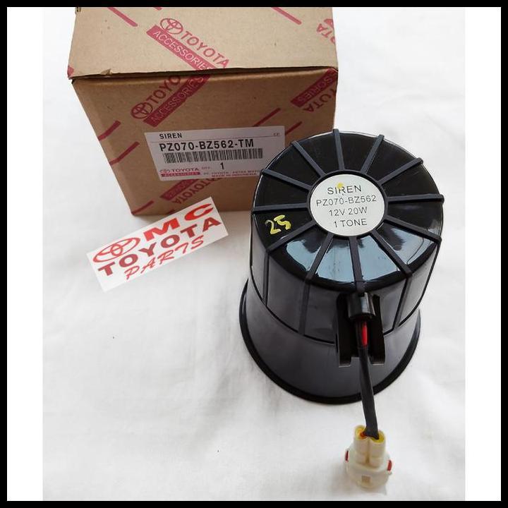 BEST DEAL SIRENE SIRINE TOA ALARM TOYOTA AVANZA SENIA  ORIGINAL PZ070-BZ562-TM 