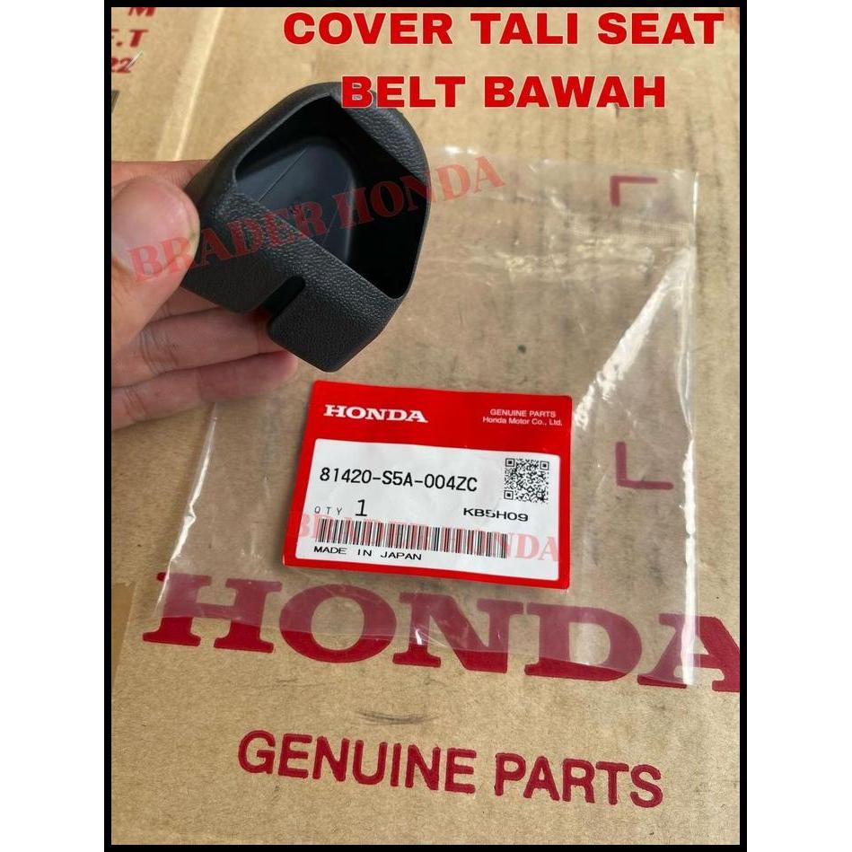 DISKON TUTUP SAMPING BAUT BAWAH BANGKU SEAT BELT JOK KURSI DEPAN JAZZ CITY BRIO MOBILIO BRV CRZ FREE