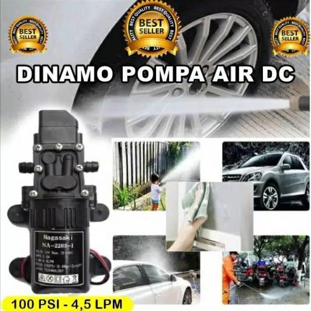 [ konektor] DINAMO POMPA AIR NAGASAKI 100 PSI JET CLEANER STEAM JET/ DINAMO NAGASAKI ORIGINAL/ DINAM