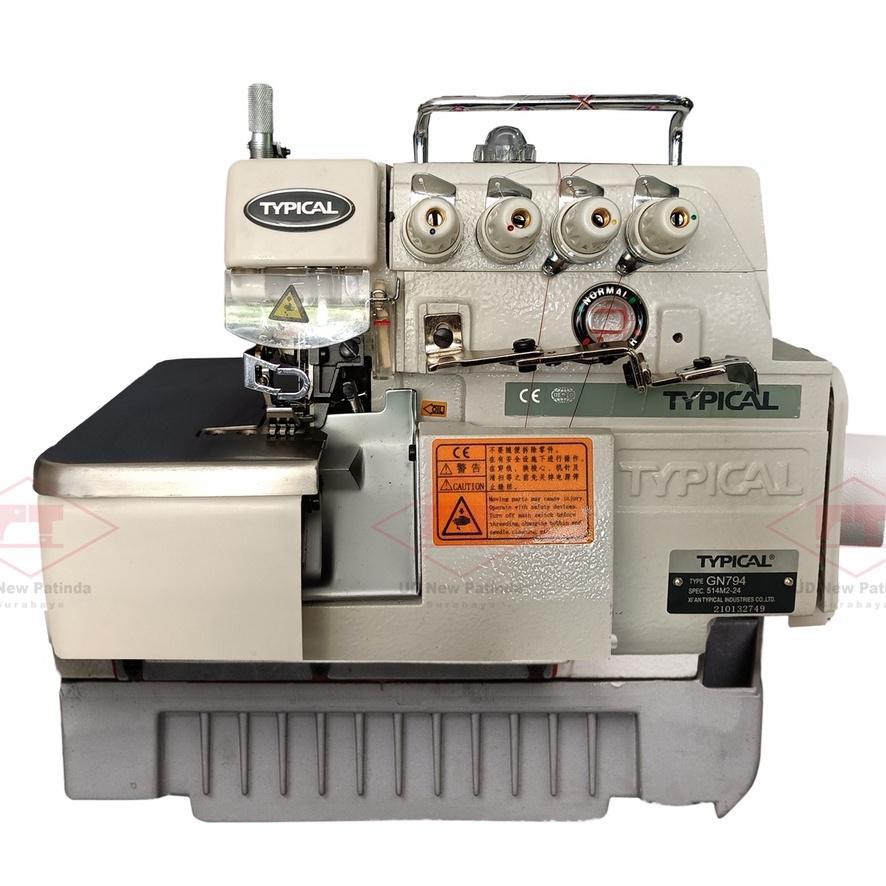 >>>>>] Mesin Obras 4 Benang Typical GN794 / GN-794 (Mesin Obras Benang 4 Industrial)