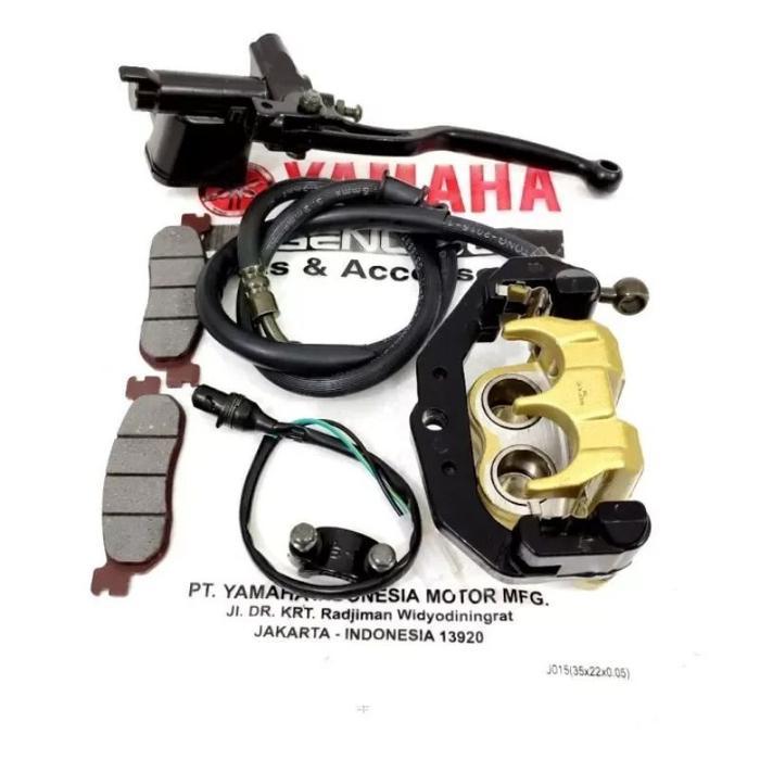 Selang Rem+Master Rem Set+Kaliper Depan Yamaha Fizr,Vega R Lama,Jupite Original Dan Terpercaya