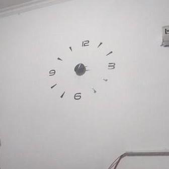 Jam Dinding Besar, Jam Dinding Diy Jumbo, Jam Tempel Ukuran Besar