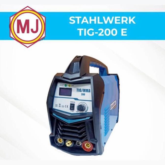 Diskon Mesin Las Argon Stahlwerk Tig - 200E | Mesin Las Tig + Mma Dc