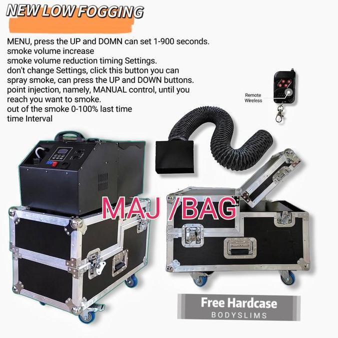 TERBARU - Mesin Asap low Fogging seperti mesin Dry ice