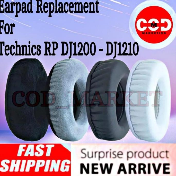 BEBAS ONGKIR - Earpad Busa Earcup Technics RP-DJ1200 RP DJ1200 DJ 1200 / 1250