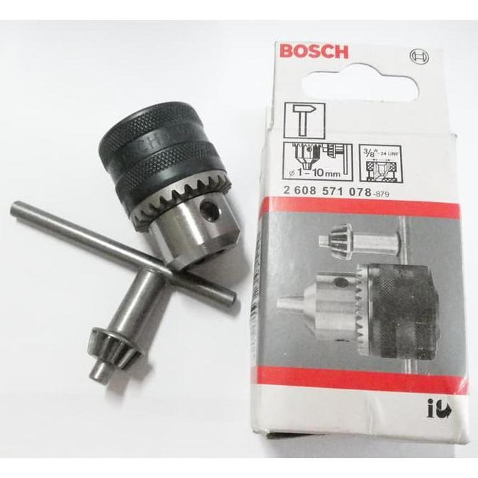 Spesial Chuck & Key Bosch10Mm / Kepala Bor 10 Mm Bosch