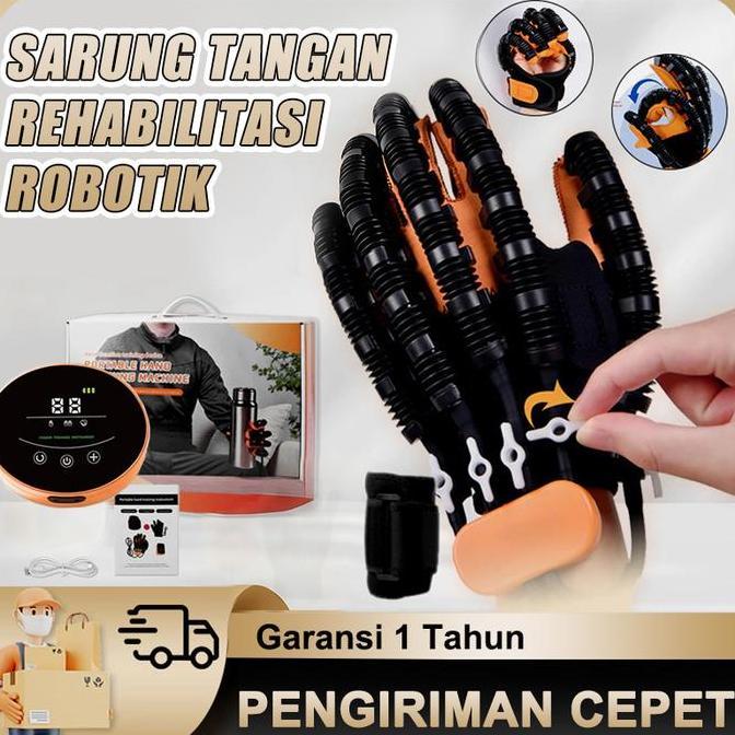 Sale Sarung Tangan Terapi/Latihan Tangan Untuk Pasien Stroke Hemiplegia - Alat Rehabilitasi Portable