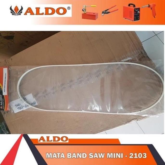 NEW MATA GERGAJI BESI METAL TULANG MESIN BANDSAW PORTABLE ALDO 2013