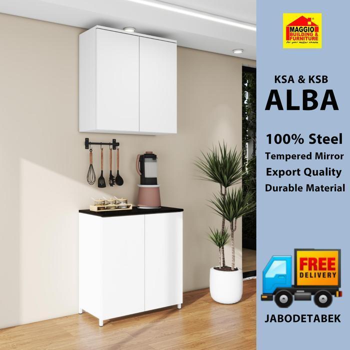 KITCHEN SET BESI - FURNITURE BESI - LEMARI PIRING BESI - KITCHEN SET ATAS - KITCHEN SET BAWAH - KSA/