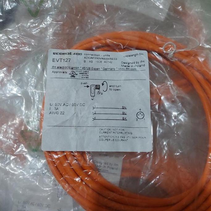 Promo Ifm Evt127 Sensor Cable Ifm