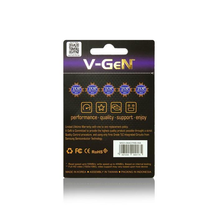 Sd Card Vgen Turbo Series 32Gb Sdhc Turbo 32Gb V-Gen