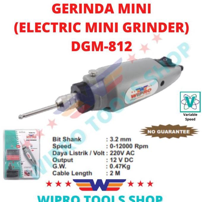 Miliki Wipro Gerinda Mini (Electric Mini Grinder) Dgm-812