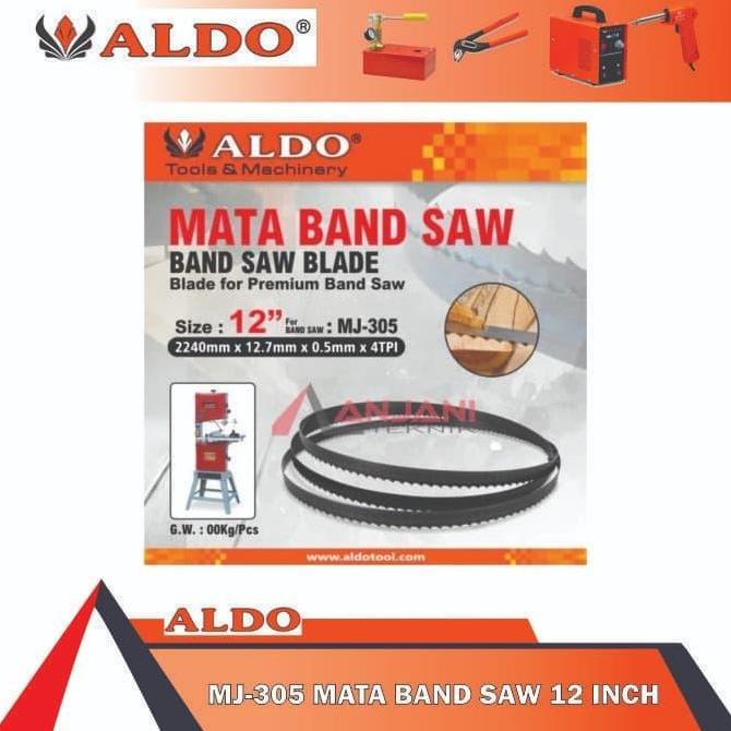 HARGA DISC - ALDO MJ 305 MATA BANDSAW 12INCH BAND SAW GERGAJI KAYU 12 INCH MJ305