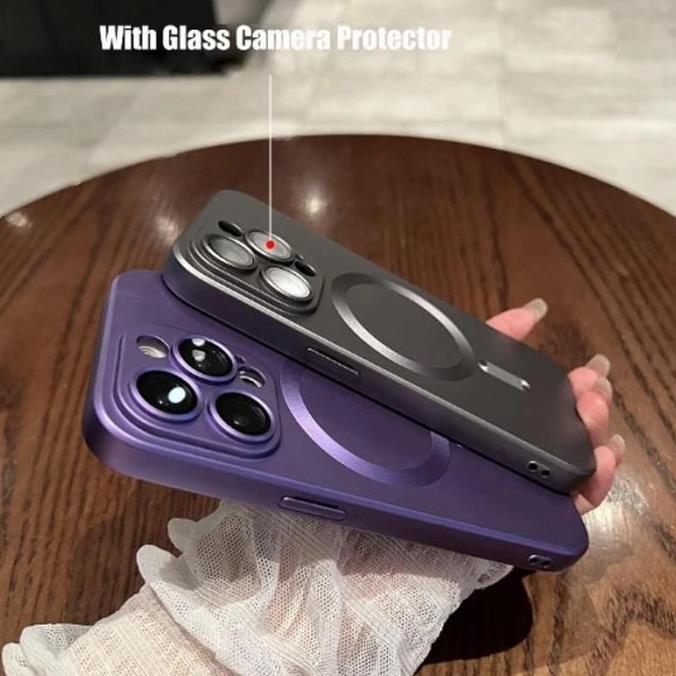 Soft Case Magnetik Magsafe Matte Iphone 11 X XR 7 8 SE Plus Pro Max