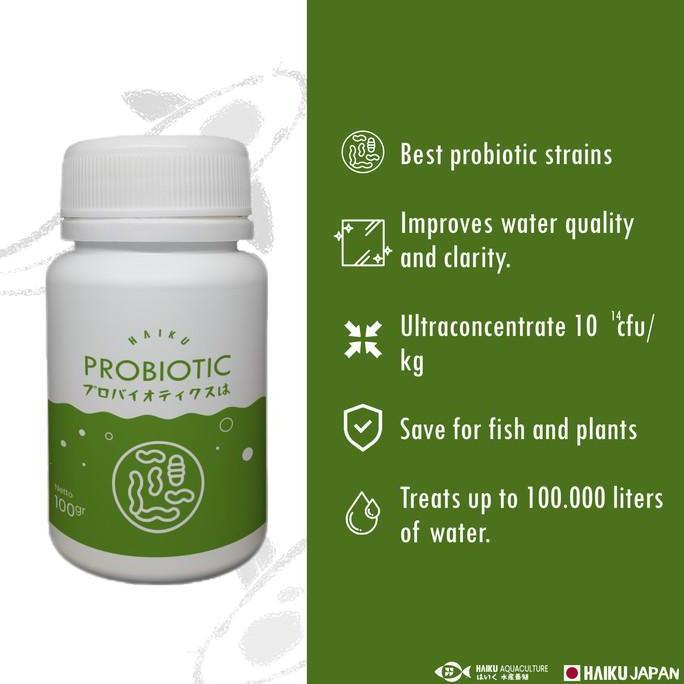 Haiku Probiotic - Bakteri Starter Kolam Koi Ikan Nitrobacter Haiku Probiotic Ultra Konsentrat Menjer