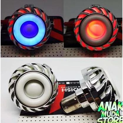 Lampu Rem Belakang Projie Lampu Stop Rem Motor Model Spiral Kipas Variasi Beat Vario Mio Fino Terbar