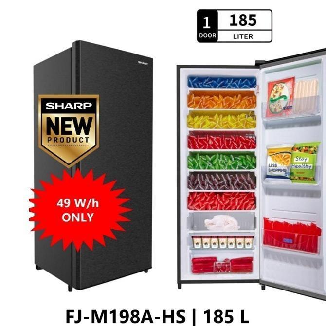 Ready KULKAS FREEZER SHARP 198 (8 RAK)