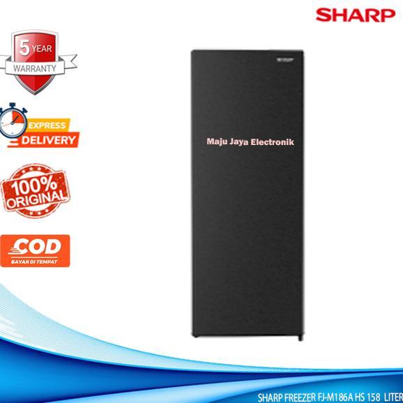 Ready Freezer SHARP FJM 186 A HS 158 Liter Low Watt Stand Freezer 6 Rak