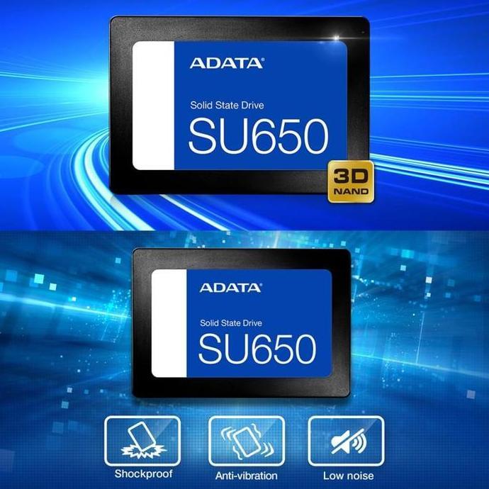 BEBAS ONGKIR - Storage SSD Adata SU650 2TB - 2,5" Sata III - SSD ADATA 2TB SU650