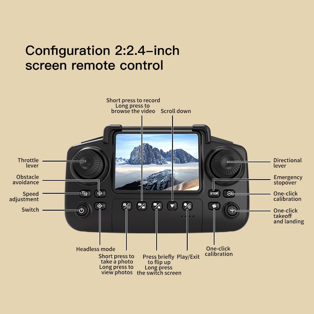 Coolkidz Yl3 Quadcopter Mini Drone 4K Camera Drone Fotografi Udara Jarak Jauh