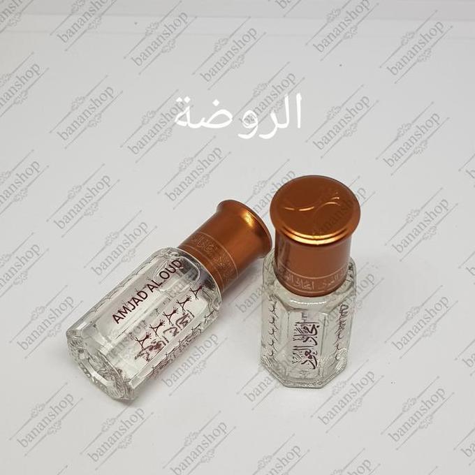 Murah AL RAWDAH RAWDA RAWDAH AL MADINAH AMJAAD AL OUD 6ml Non COD