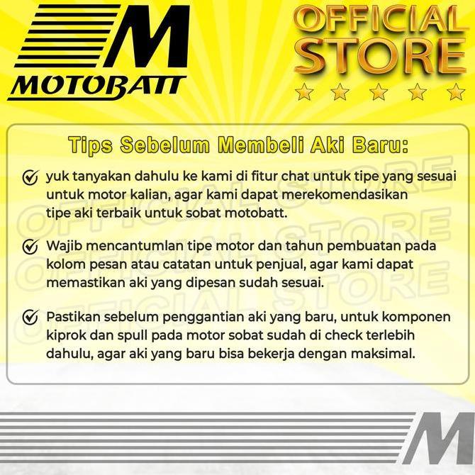 Promo Motobatt Quadflex Mbtx7U - 8Ah (Garansi 1 Tahun)