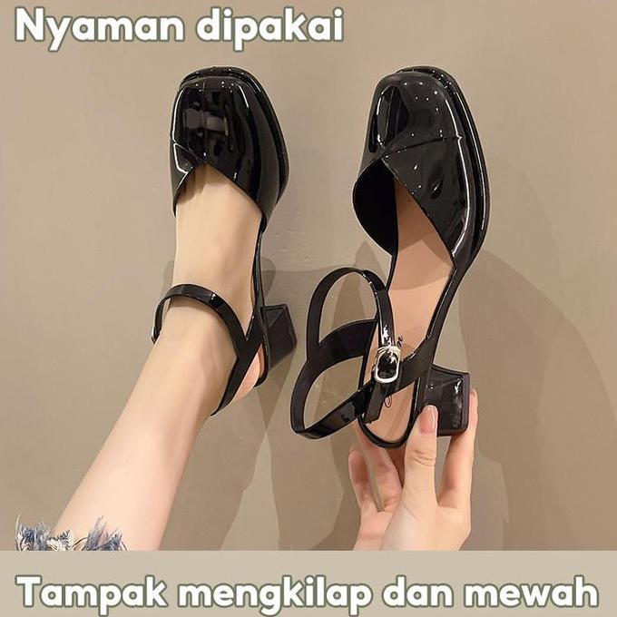 DISKON MISS DUAN Sepatu Wanita / Sepatu Sandal Wanita / Sepatu Wanita Korean Style / Sepatu Heels Wa