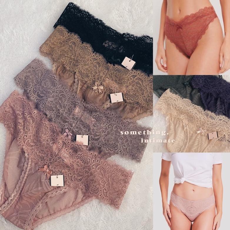 Hot Sale Vs The Lacie Solange Floral Lace Panty Underwear / Sexy Panties Lingerie Semi Thong Gstring