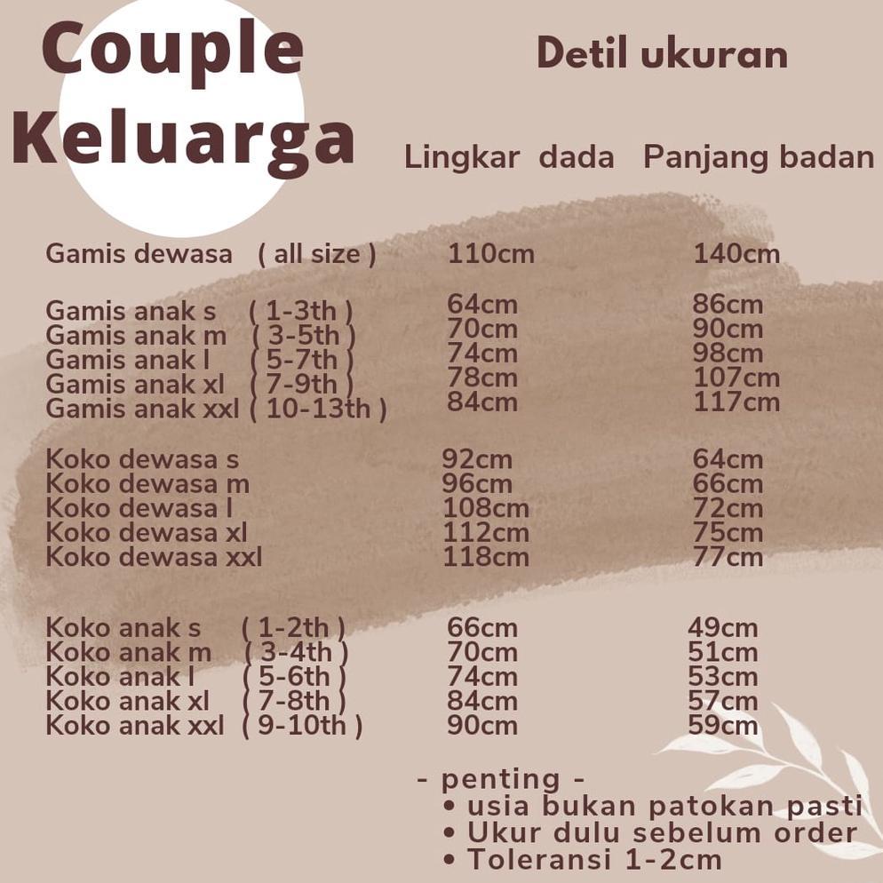 Recommended Couple Keluarga Muslim Couple Family Muslim Gamis Dan Koko Couple Keluarga / Koko Couple