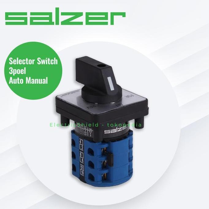 Sale Selector Switch 3Pole Auto Manual Salzer