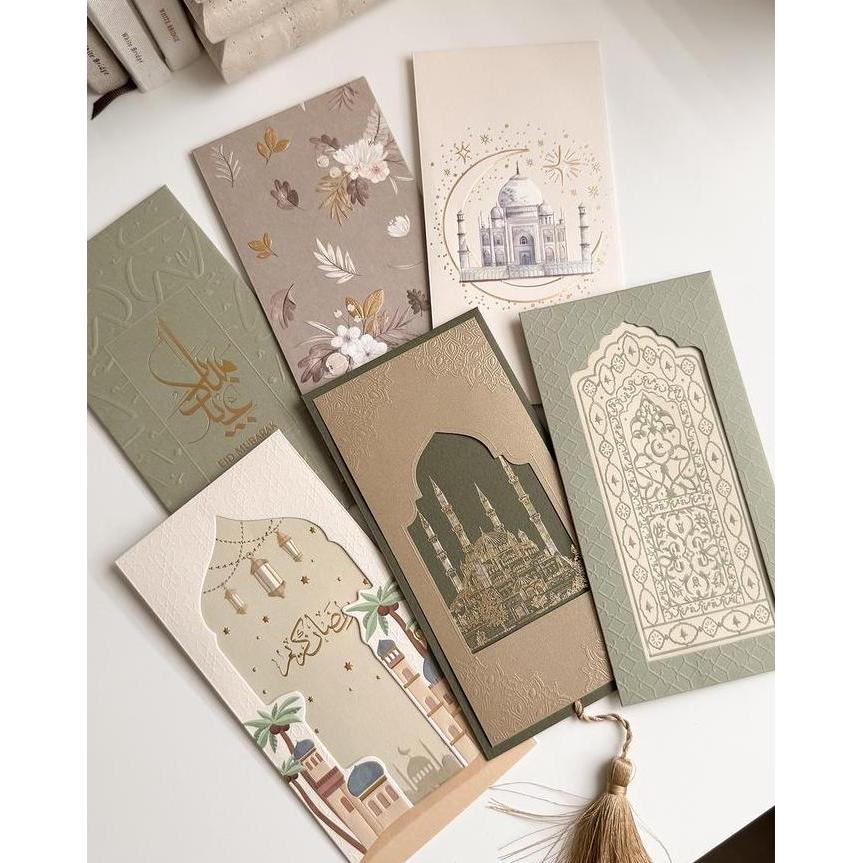 Amplop Lebaran - Amplop Idul Fitri - Amplop Aesthetic - Ramadan Envelope - Amplop Uang