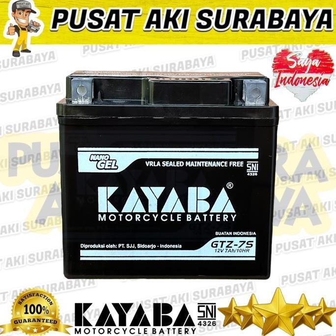 Promo AKI MOTOR NEW VARIO 150 KAYABA GTZ7S AKI KERING VARIO 125 VARIO 160 Diskon