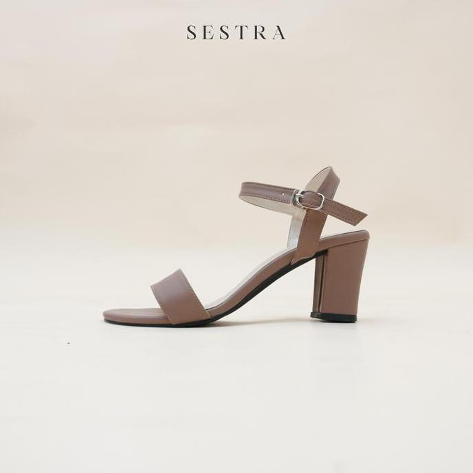 JUAL Mia by Sestra - Sepatu Lokal Wanita // Block Heels 7 cm // Shoes JUAL