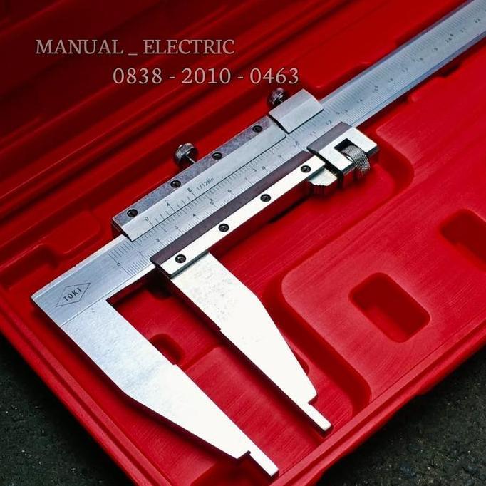 Grosir Sigmat Jangka Sorong Manual 20" Toki Vernier Stainless Steel 500 Mm