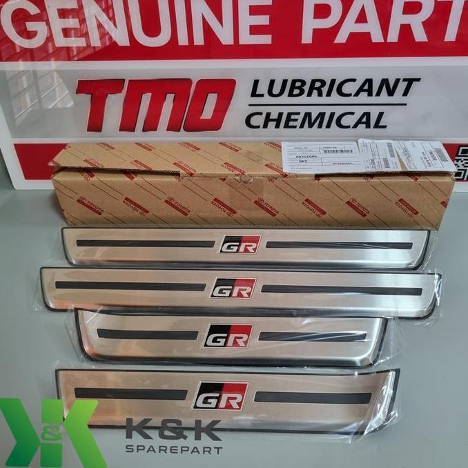 Promo GR Scuff Plate set Fortuner GR (100% Ori ASTRA) Diskon