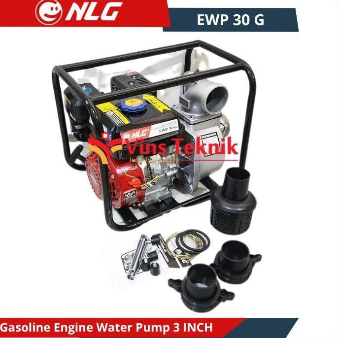 NLG Gasoline Engine Water Pump 3 INCH Mesin Sedot Sembur Air NLG EWP 30 G