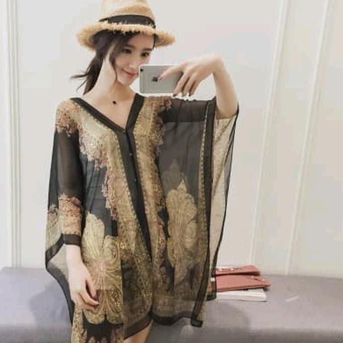 Selendang Multy Bahan Sifon Lembut Motif Batik Syal Motif Batik