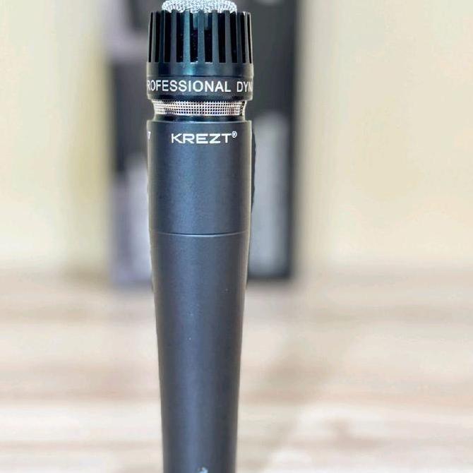 Wkprojek- Mic Kabel Ms57 Krezt Original - Mic Kabel Untuk Mic Kendang Dan Mic Instrument Merk Krezt 