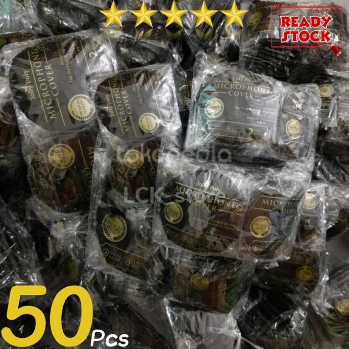 Wkprojek- Cover Microphone /Cover Mic /Sarung Microphone/Tisu Mic/Pembungkus Mic