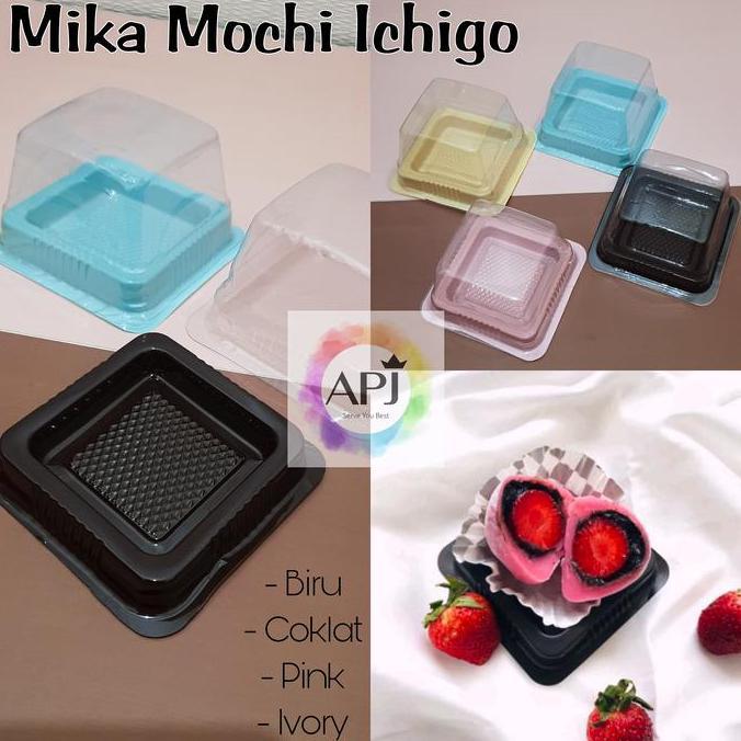 Packingpac- Mika Mochi Daifuku 50 Set / Mika Mochi Satuan / Tray Mochi Daifuku / Mika Mochi Ichigo /