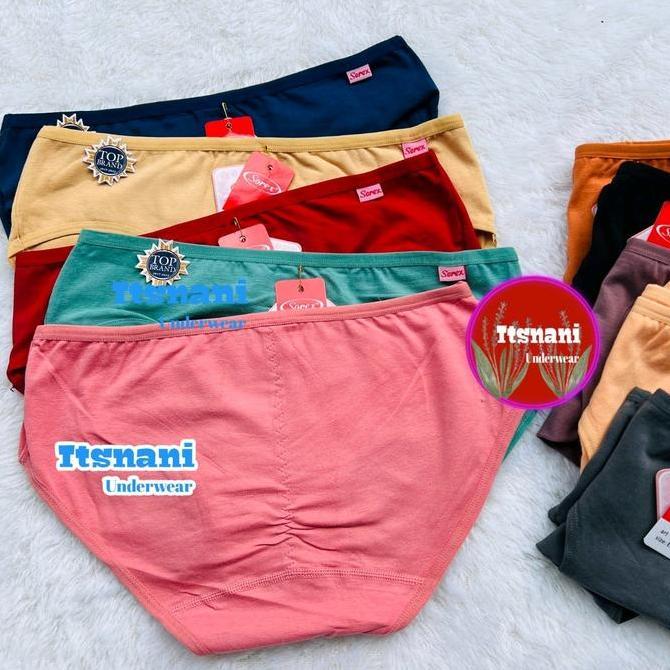 Wkwkwk- Cd Sorex 1227 Bahan Katun | Celana Dalam Wanita Sorek Cutting Mini Bawah Pinggang