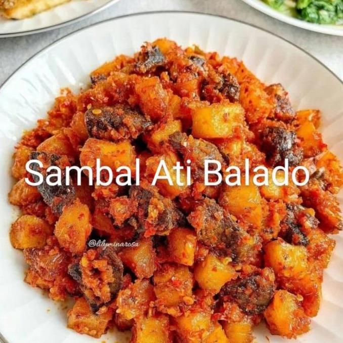 Foodx- Lauk Balado Terong Cue Tongkol Kentang Ati Ampela Jengkol Balado Murah