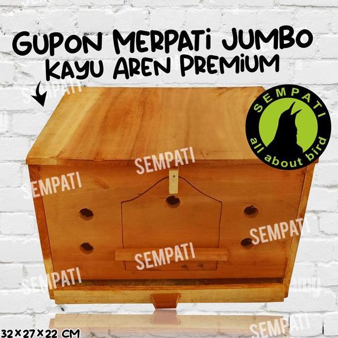 Kicaudor- Sempati Gupon Merpati Gupon Pegupon Slorok Sangkar Kandang Wadah Kotak Ternak Breeding Sar
