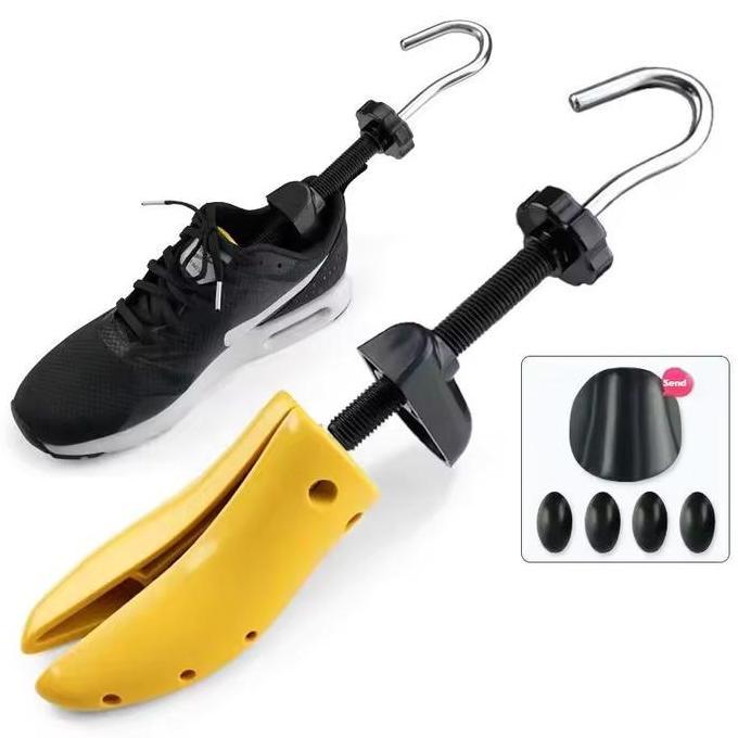 Alat Peregang Sepatu Alat Pelebar Sepatu Adjustable Pembesar Sepatu Alat Membesarkan Sepatu Pria Wan