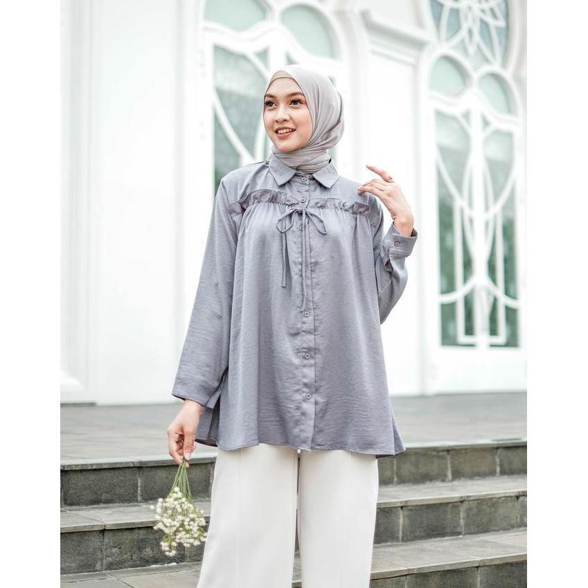 TIFANY BLOUSE by Denosa Fashion