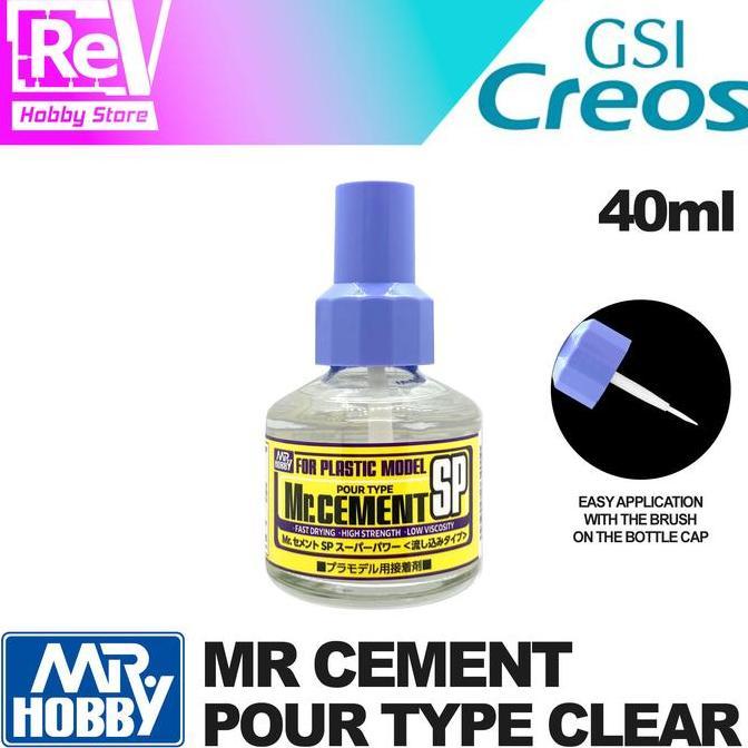 Upupup- Mr Cement Sp Lem Gundam Model Kit Mg Hg Pg Mc131