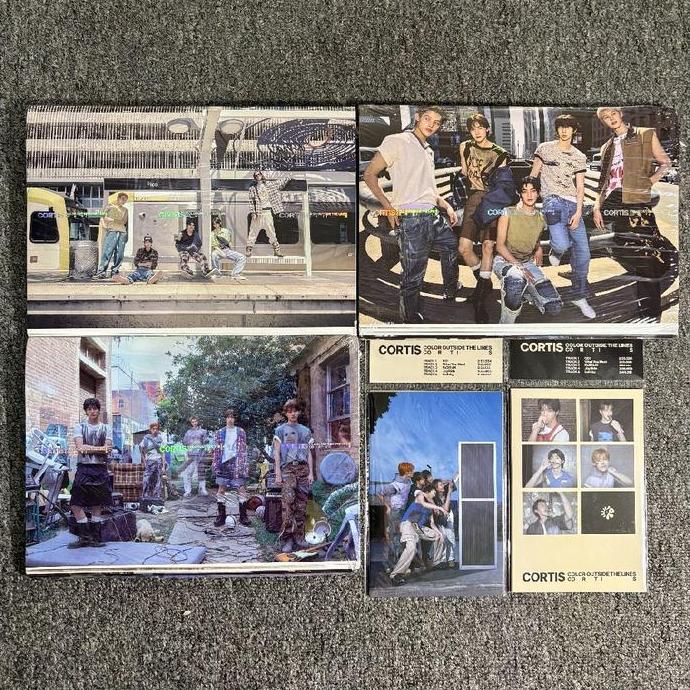 TERLARIS [READY STOCK] [SIAP KIRIM] ALBUM CORTIS COLOR OUTSIDE THE LINES