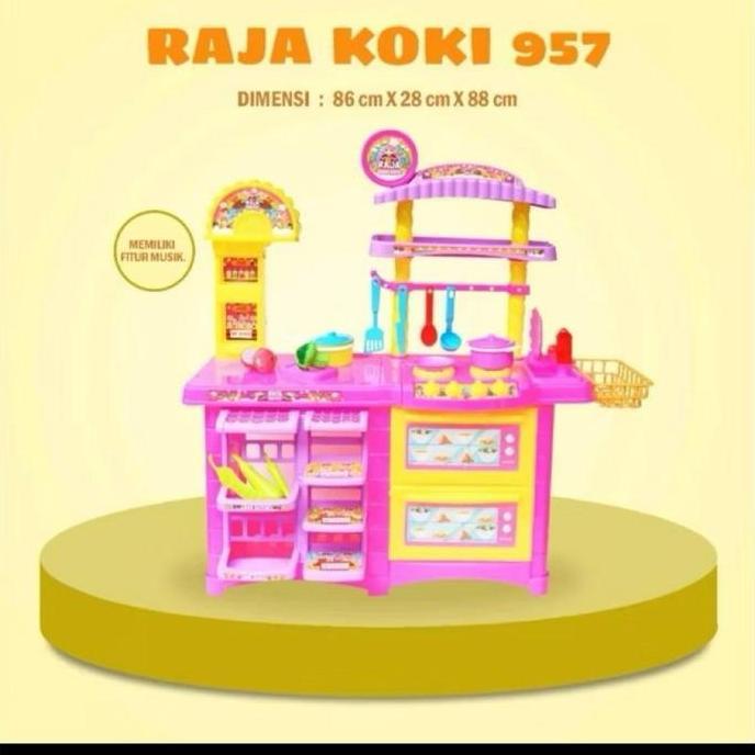 Mainan Masak Masakan Kitchen Set Jumbo Mainan Anak Perempuan  Mainan Masak Masakan Kitchen Set Jumbo