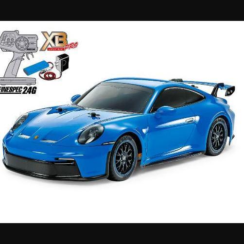 Tamiya 1/10 RC XB Porsche 911 GT3 (992) (TT-02 Chassis) (RTR) - 57937
