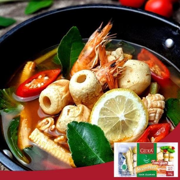 Hijaudaun- Cedea Steamboat Set / 300 Gram / Tomyam
